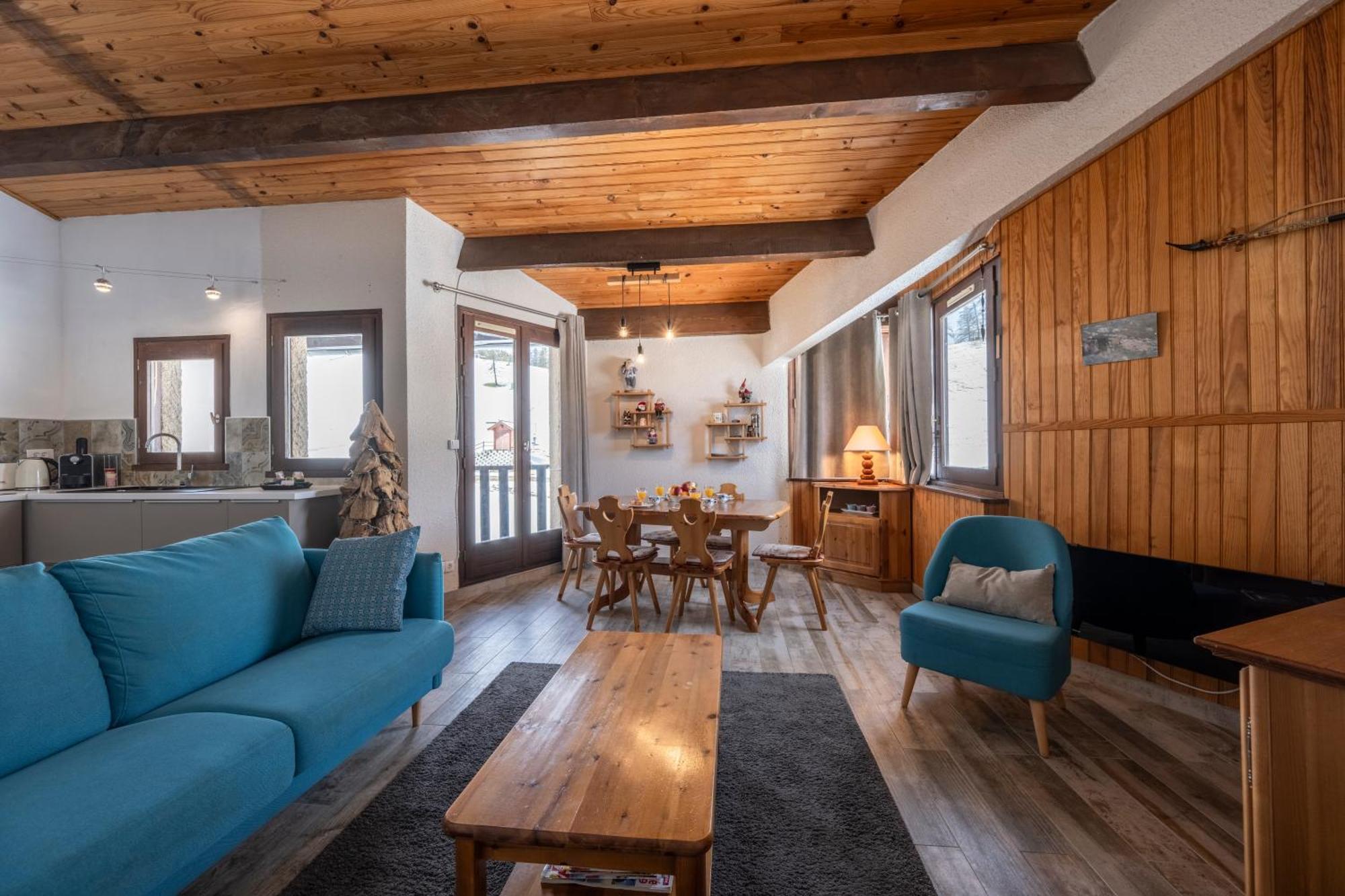 Апартаменты Echo Des Marmottes - Au Pied Des Pistes - Parking Enchastrayes Экстерьер фото