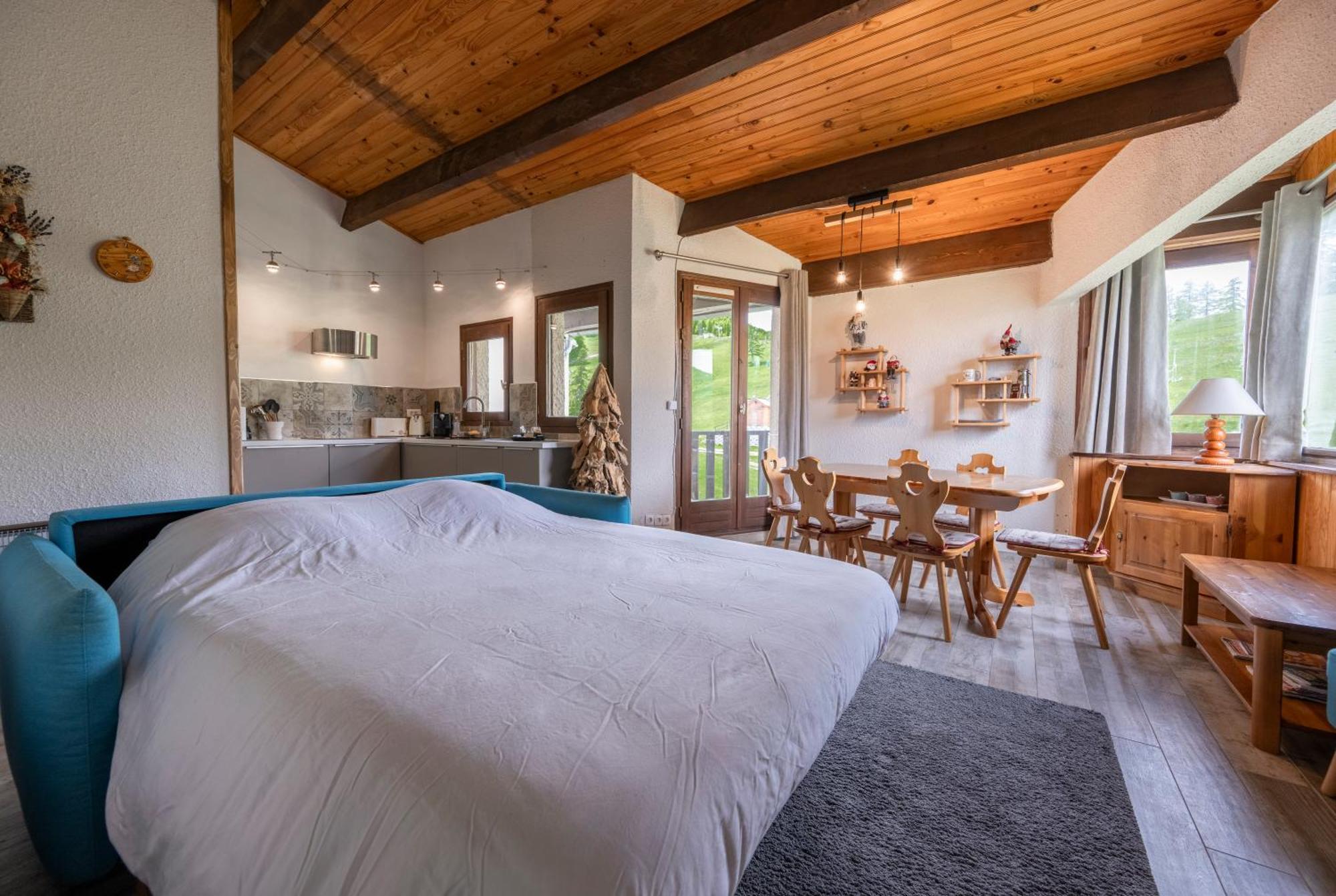 Апартаменты Echo Des Marmottes - Au Pied Des Pistes - Parking Enchastrayes Экстерьер фото