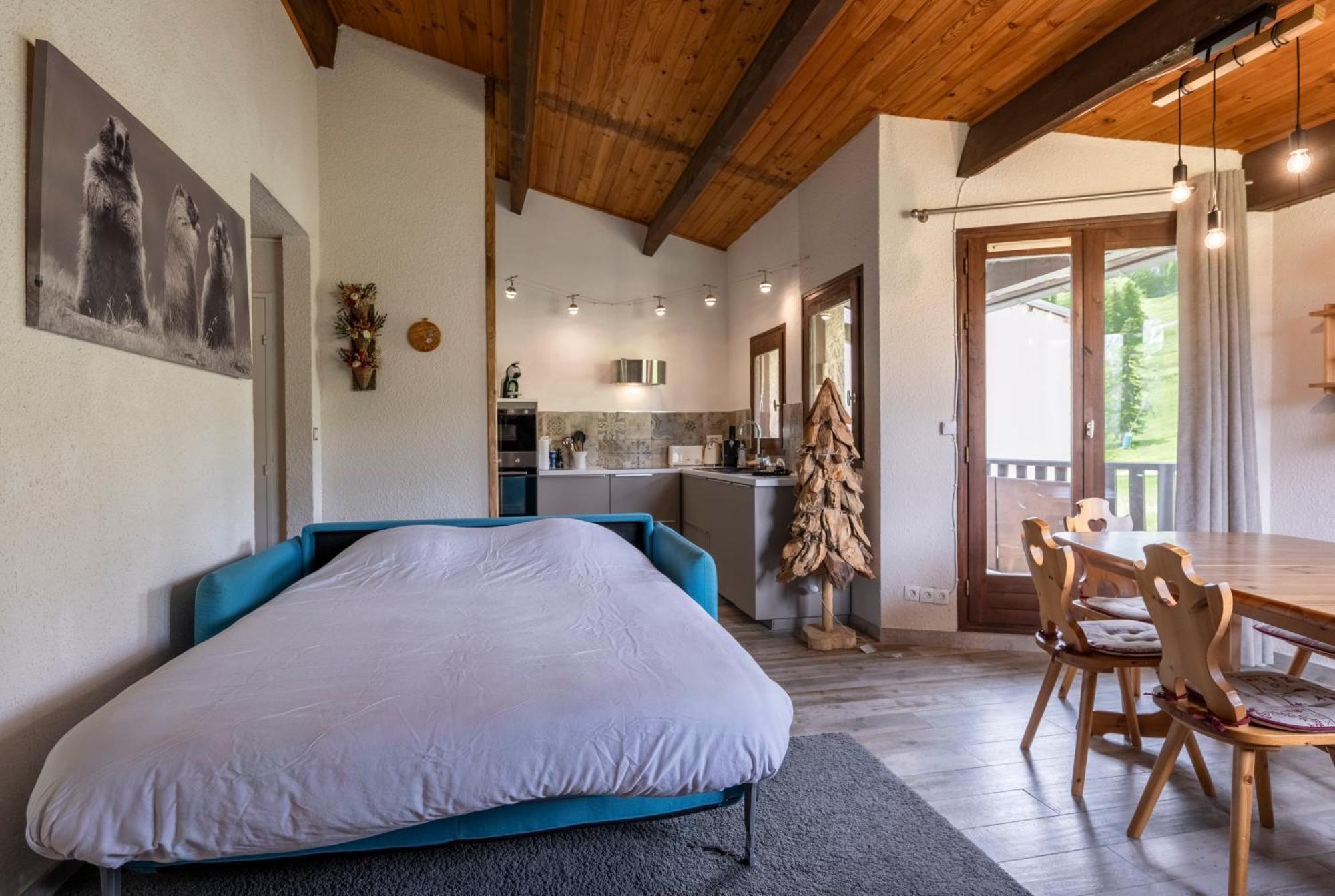 Апартаменты Echo Des Marmottes - Au Pied Des Pistes - Parking Enchastrayes Экстерьер фото